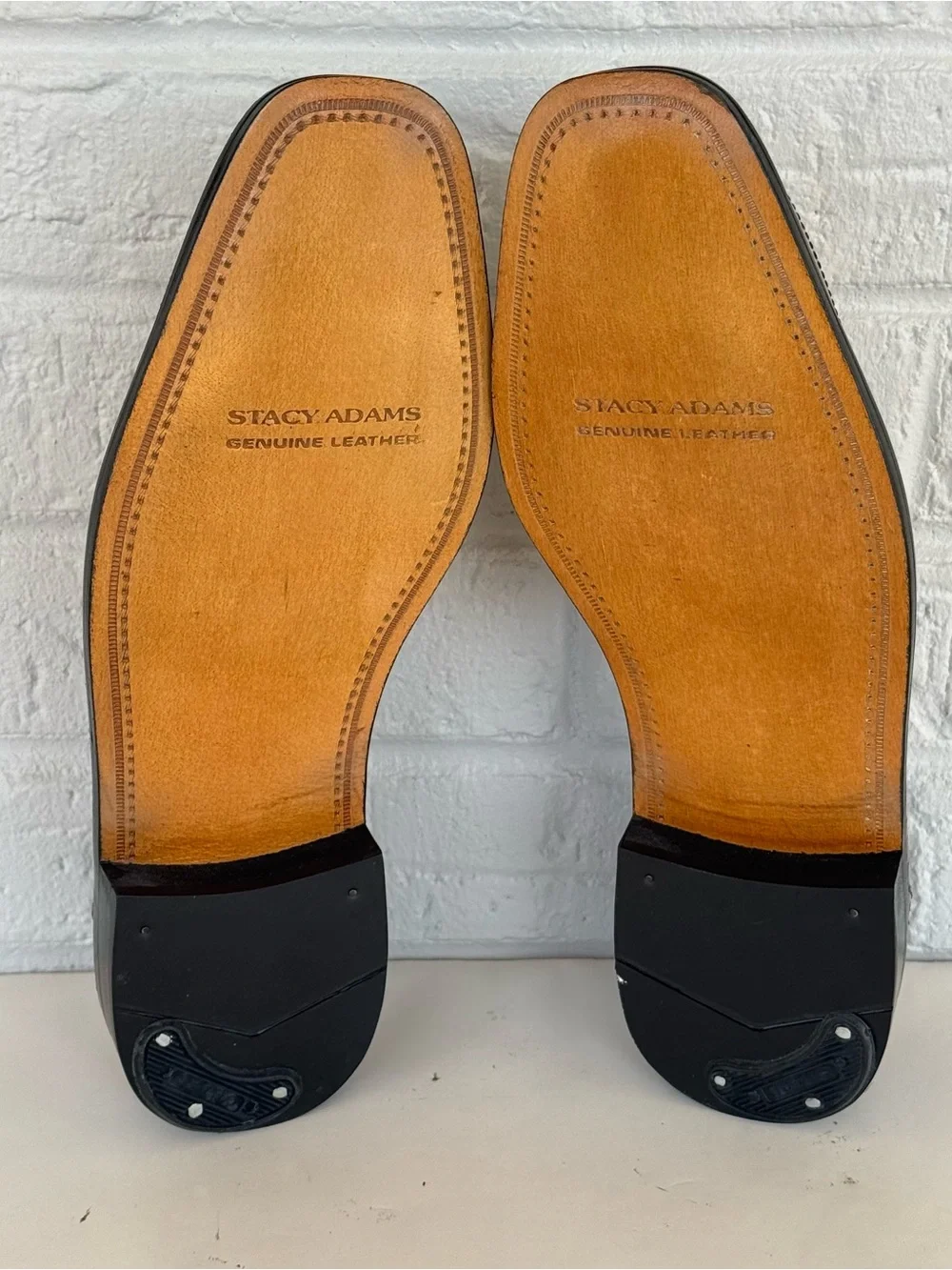 Stacy Adams Alligator Print Square Toe Loafers Men's 8